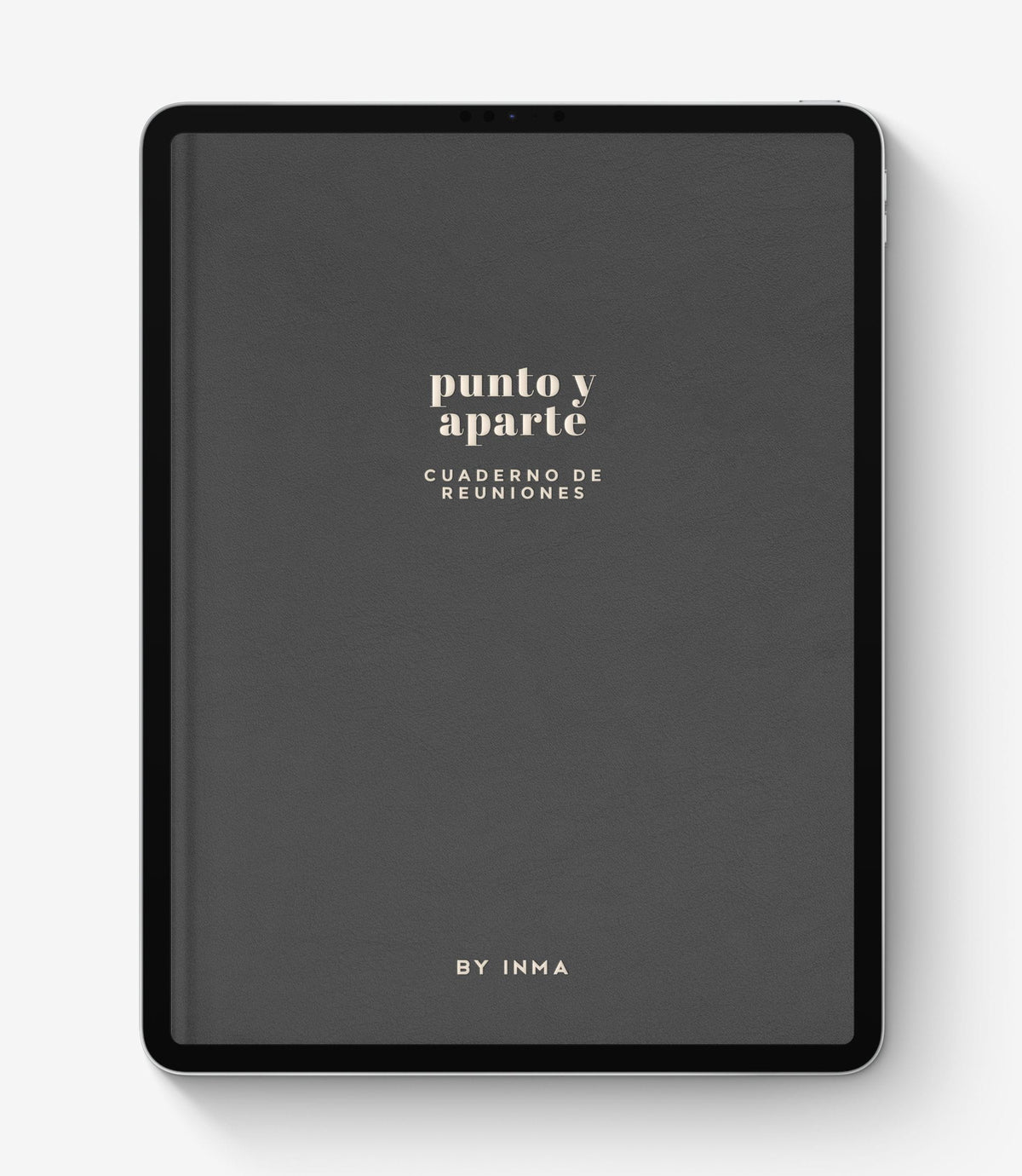 Cuaderno digital para notas de reuniones