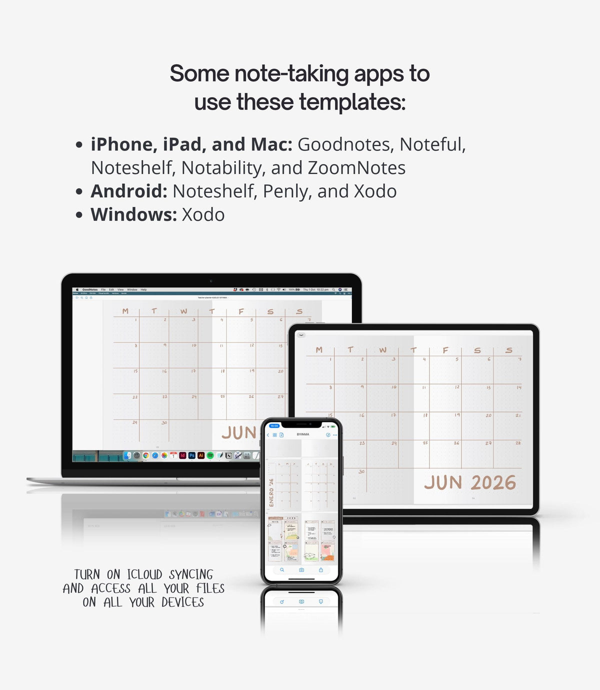 Digital bullet journal