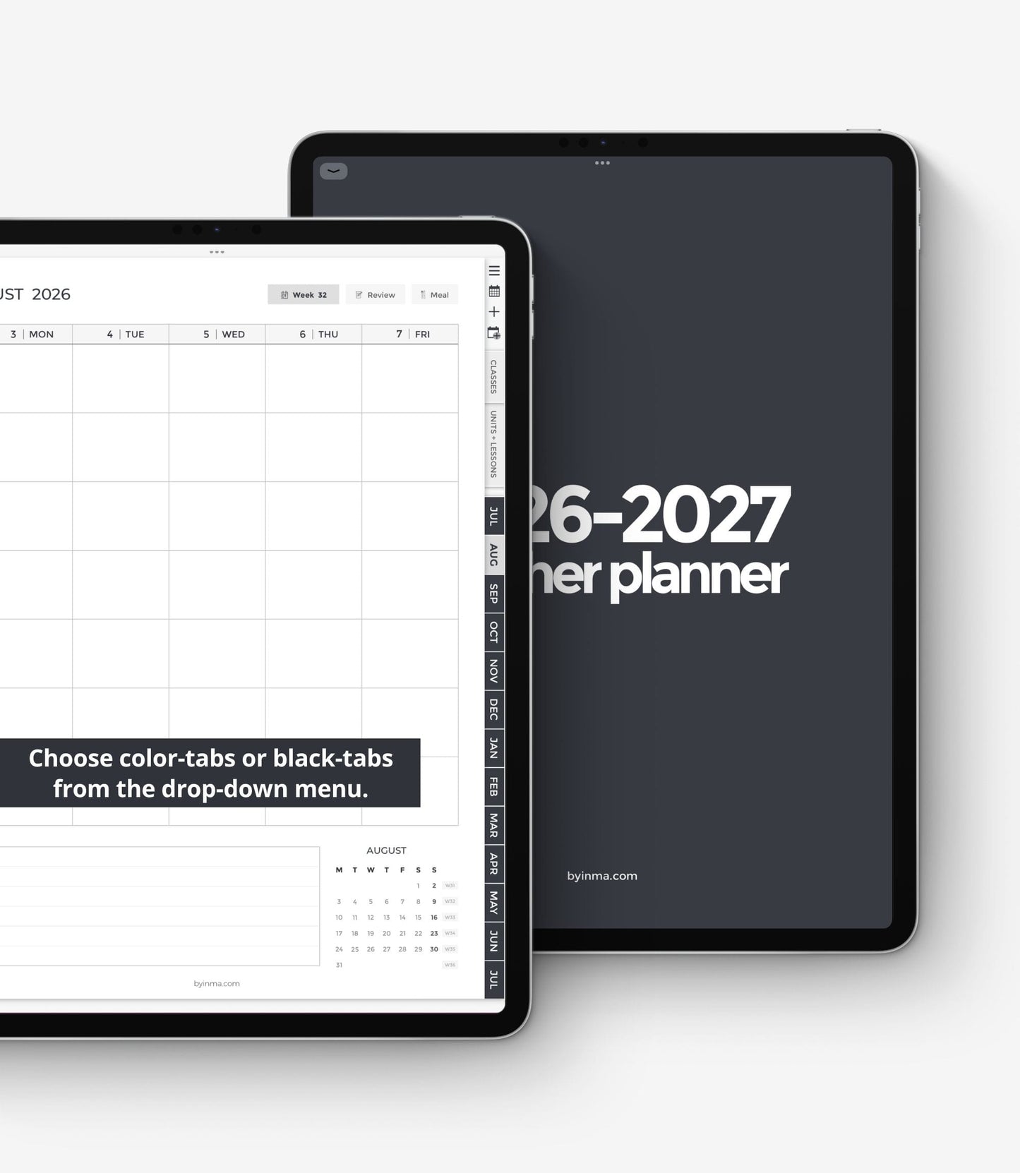 Teacher digital planner 2026-27 - Landscape version
