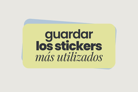 How to save frequently used stickers