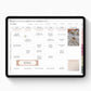 Agenda digital docente sin fecha - Versión horizontal