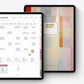 Agenda digital docente sin fecha - Versión horizontal