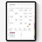 Undated digital planner for teachers - Spanish version (Portrait)