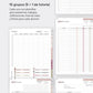 Undated digital planner for teachers - Spanish version (Portrait)