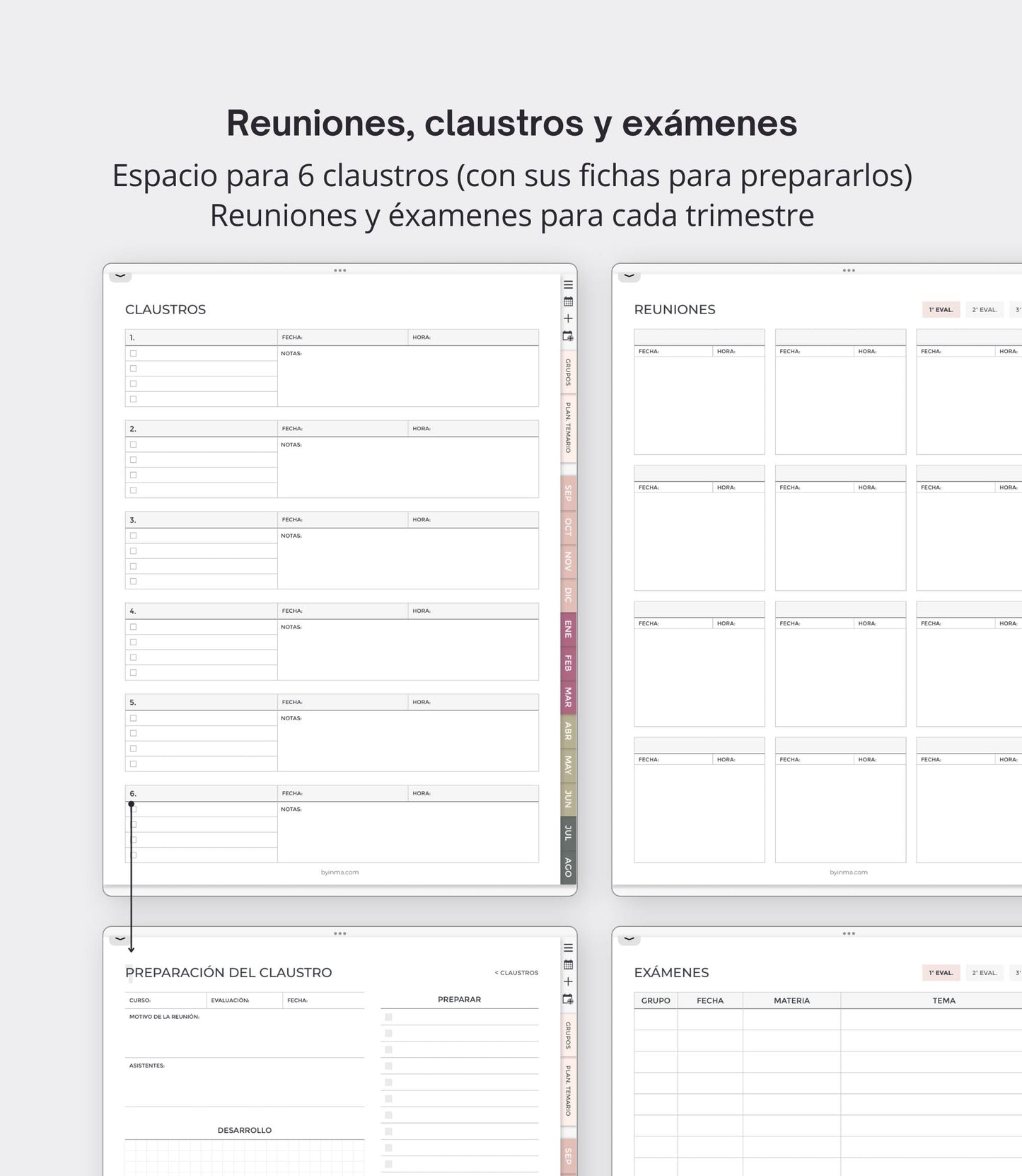 Agenda digital para profes 2026-2027 - Versión vertical