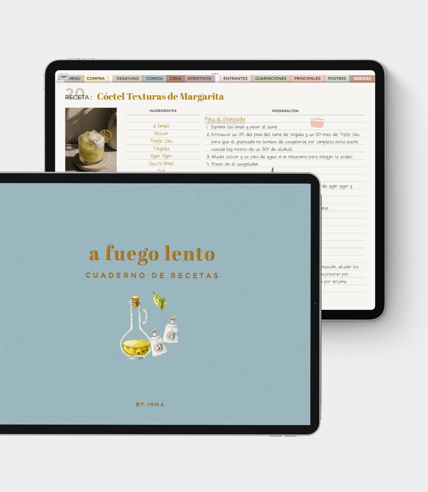 Cuaderno de recetas digital