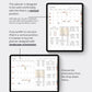 Digital budget planner - Portrait version