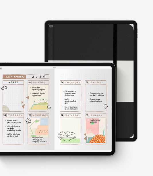 Digital bullet journal