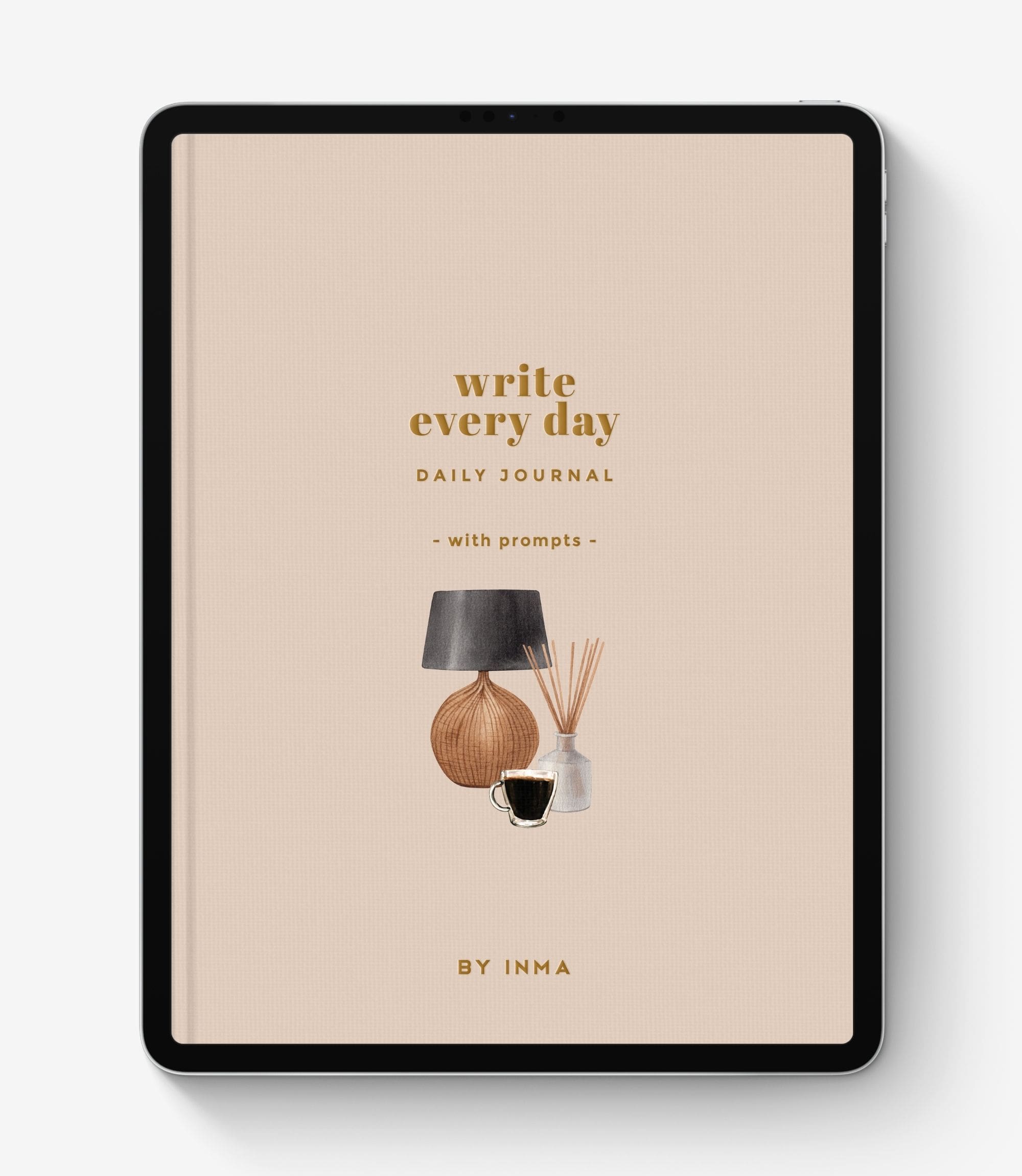 Digital daily journal with 365 prompts for iPad - BY INMA – By Inma