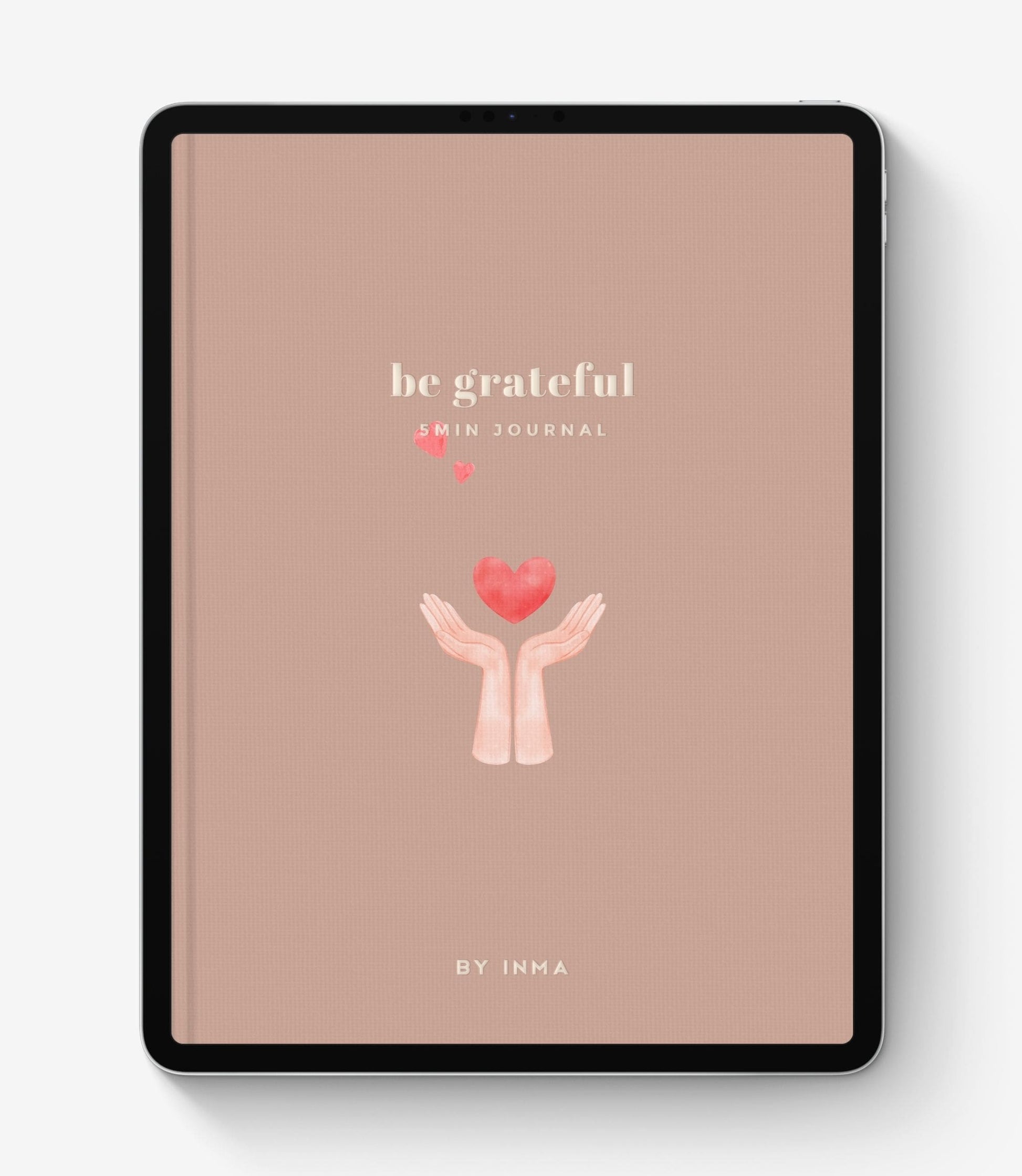 Digital gratitude journal for iPad - 5 minute journal - BY INMA