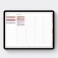 Digital lesson planner book