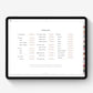 Digital notebook - 20 tabs (Landscape version)