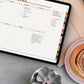 Digital notebook - 20 tabs (Landscape version)