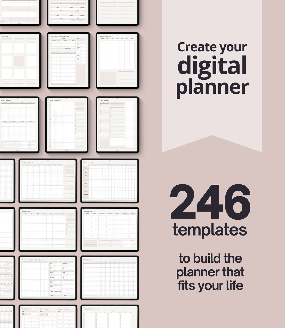 Kit de plantillas para agenda digital