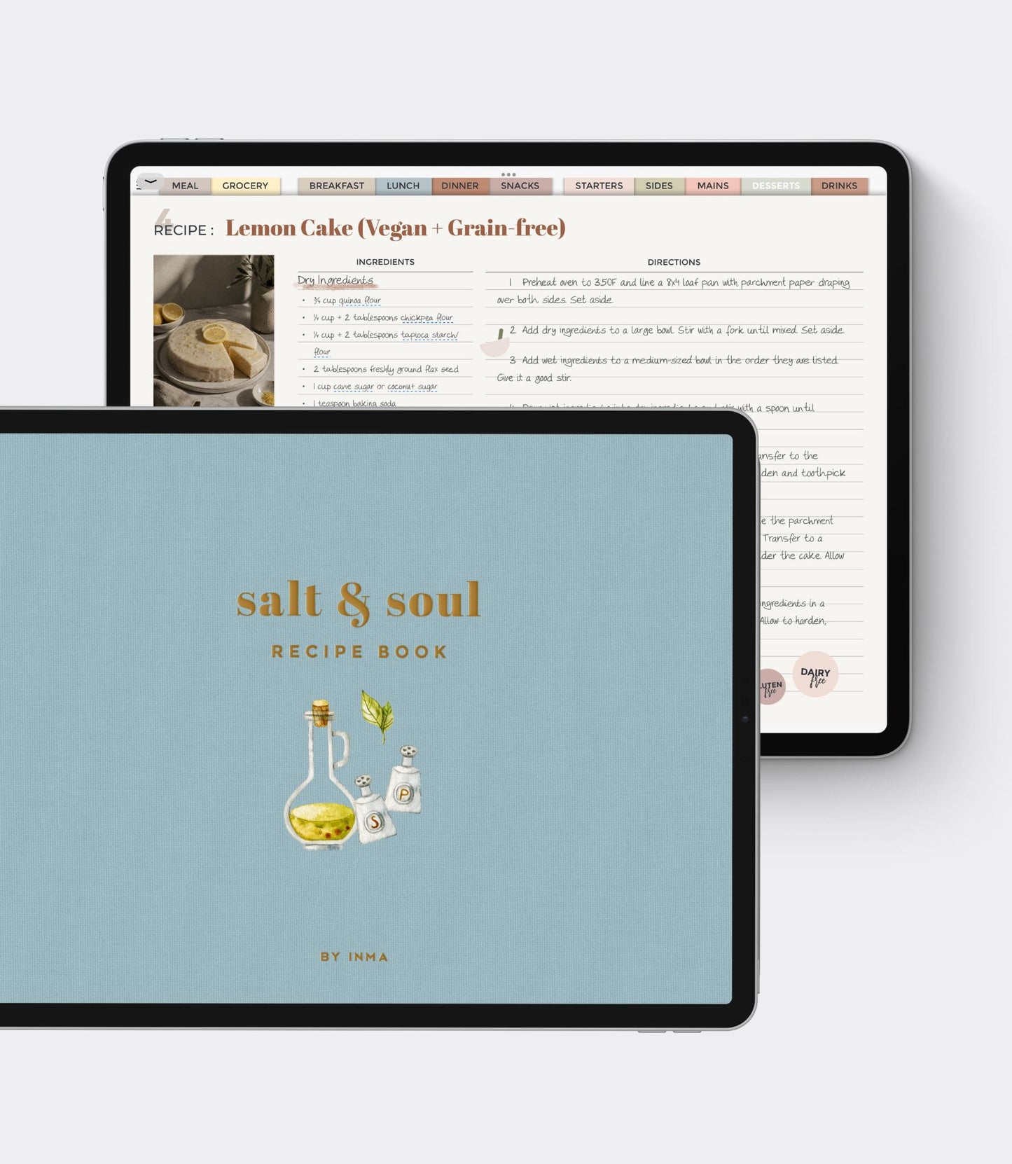Cuaderno de recetas digital