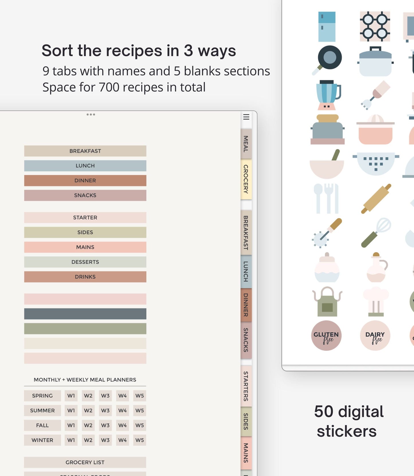 Cuaderno de recetas digital