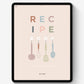 Digital recipe journal for food processors