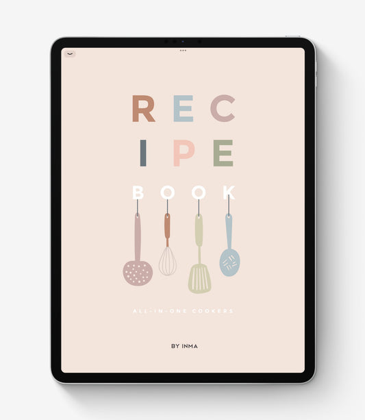 Cuaderno de recetas digital para robots de cocina