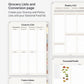 Digital recipe journal for food processors