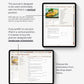 Digital recipe journal for food processors