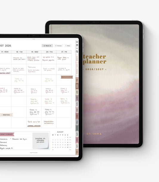 Teacher digital planner 2026-27 - Portrait version