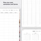 Undated digital planner for teachers - Portrait version