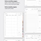 Undated digital planner for teachers - Portrait version