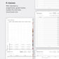 Undated digital planner for teachers - Portrait version