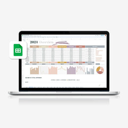 Plantilla de Google Sheets anual para finanzas personales – By Inma