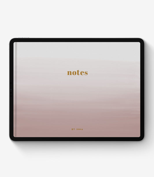Digital notebook - 20 tabs (Landscape version)