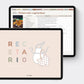 Digital recipe journal for food processors