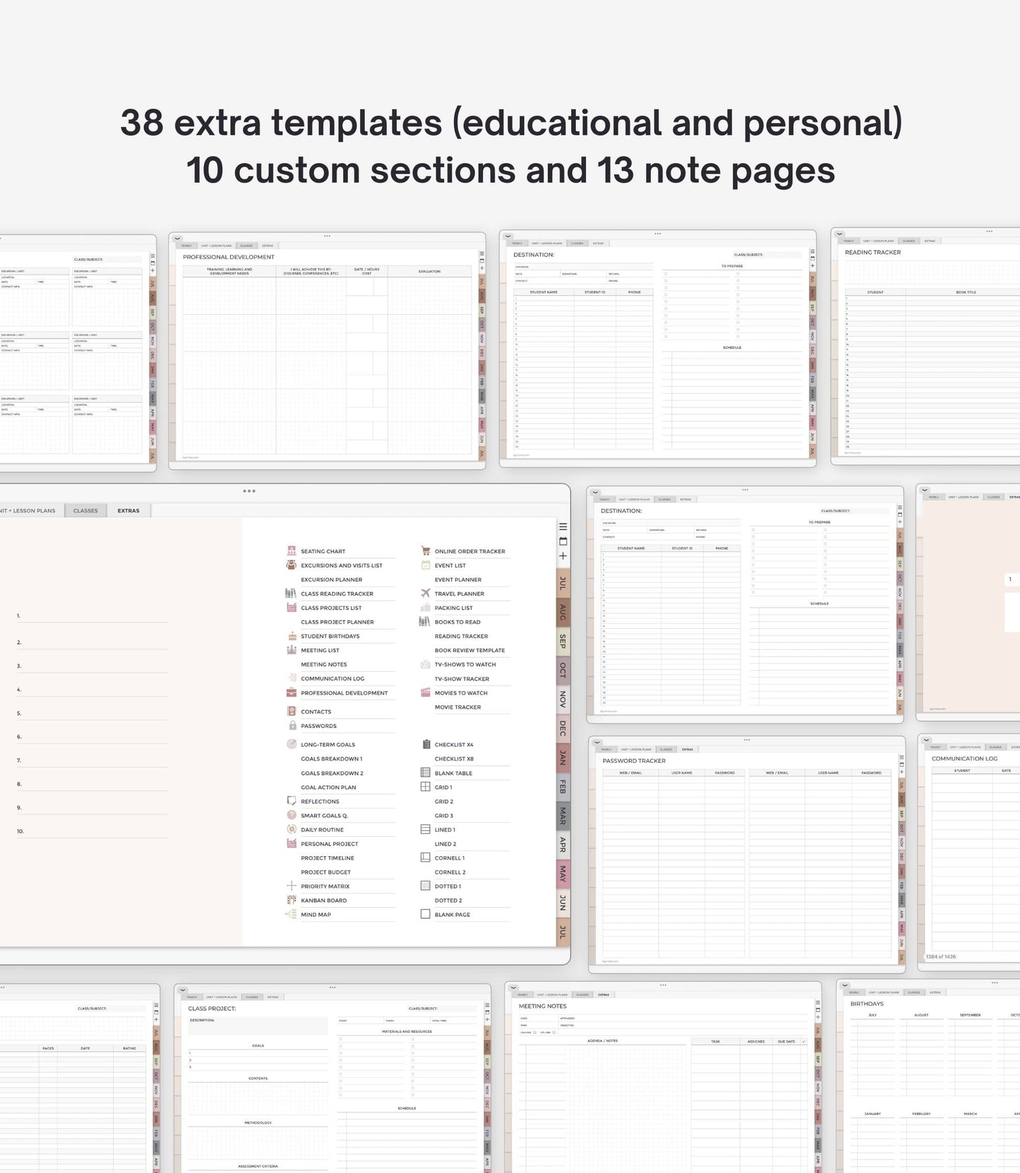 Agenda digital para profes 2025-2026 - Versión inglés