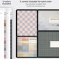 Undated digital planner for teachers - Landscape version