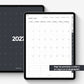 2027 digital planner - Portrait version