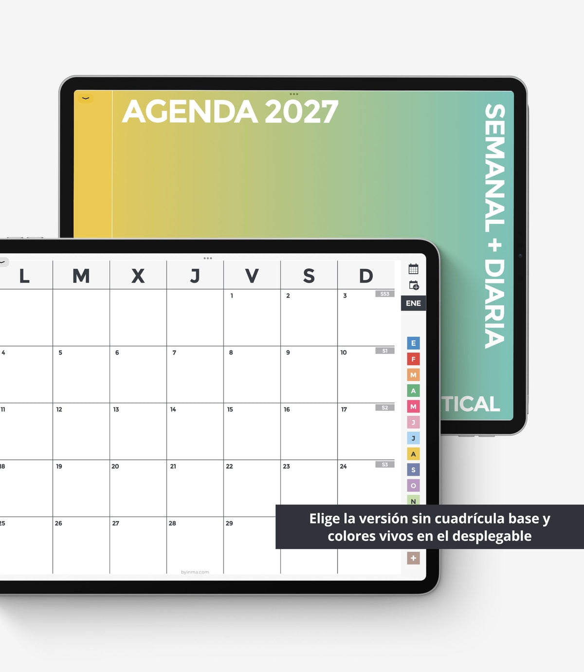 Basic digital planner 2027