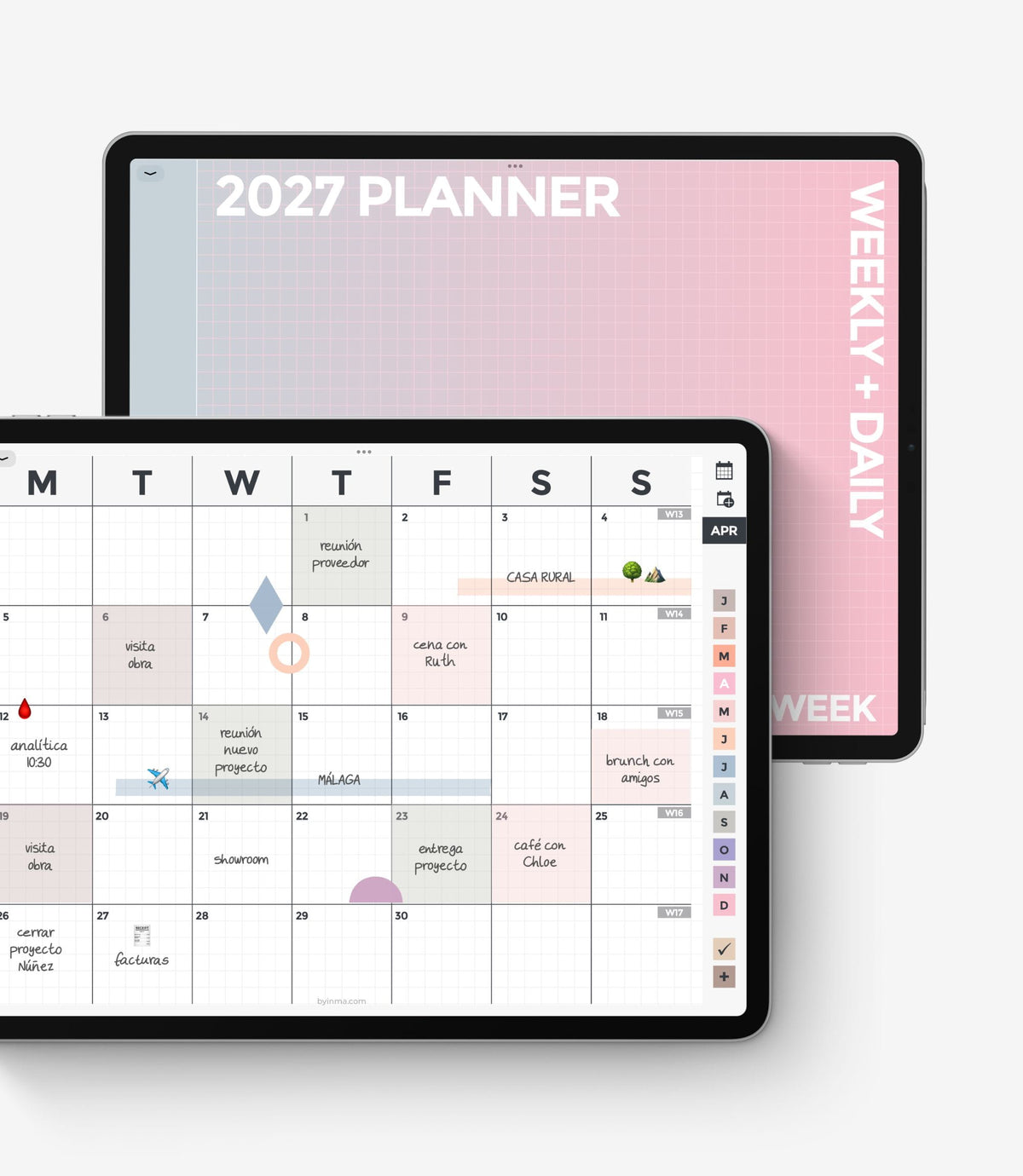 Basic digital planner 2027
