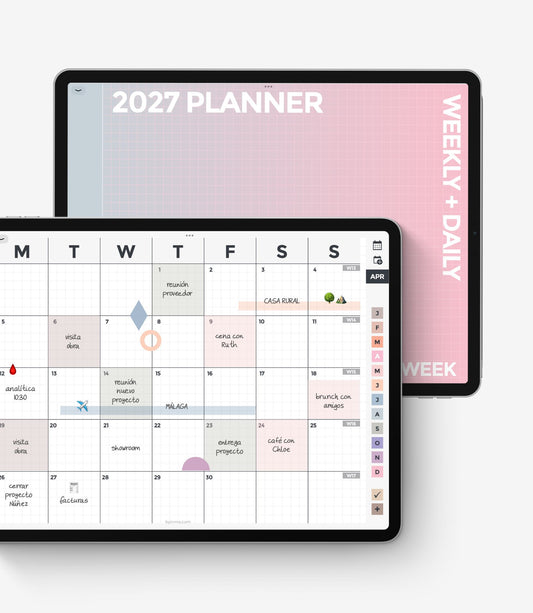 Basic digital planner 2027