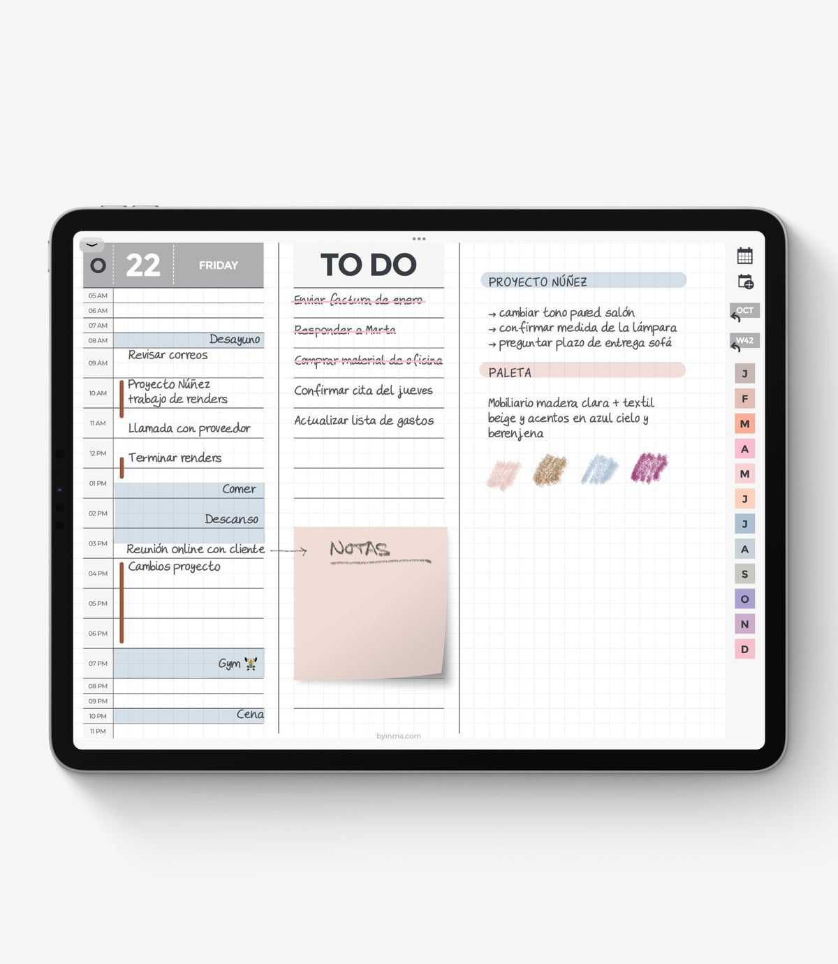 Basic digital planner 2027