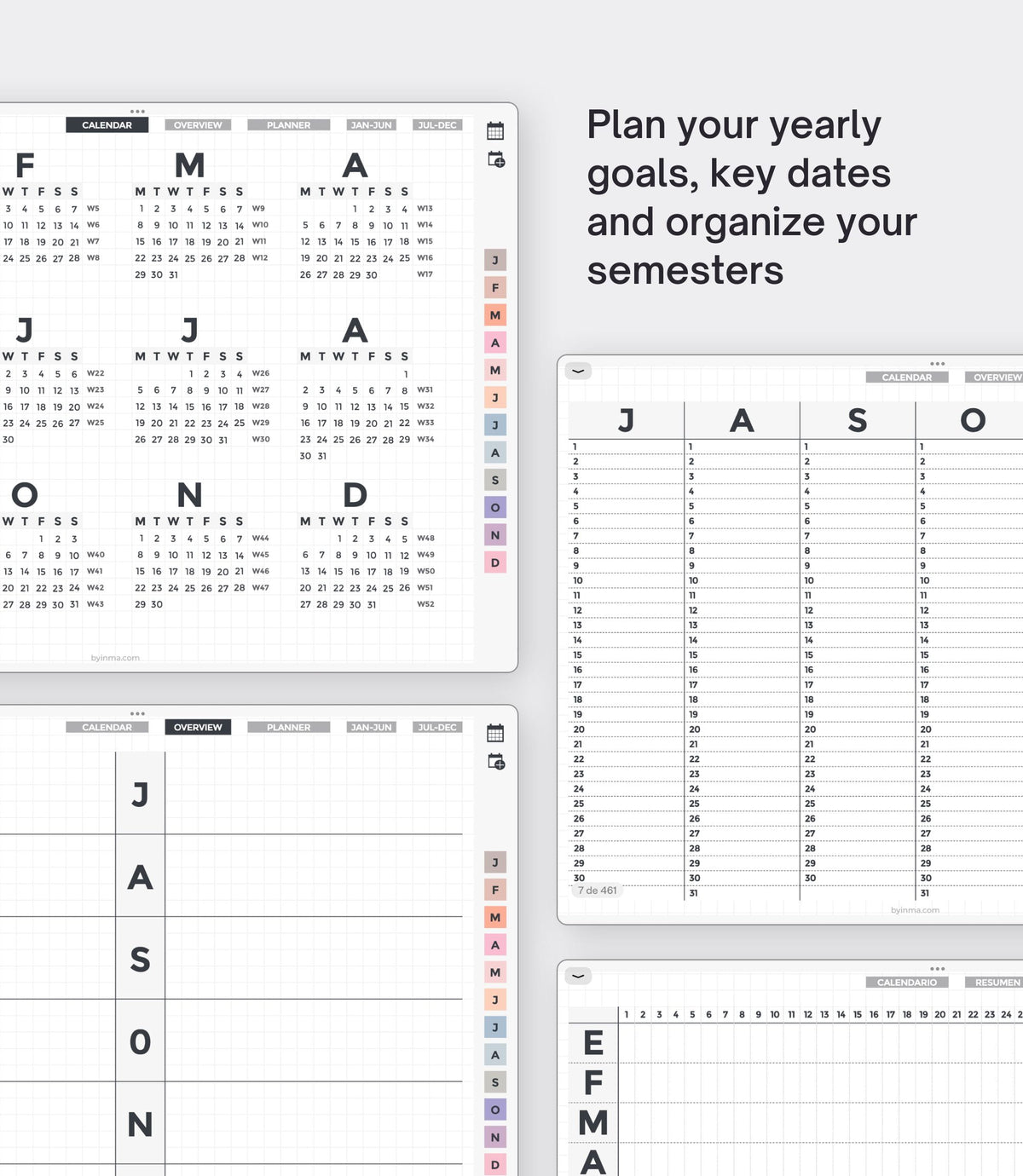 Basic digital planner 2027