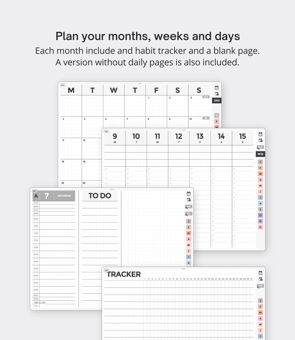 Basic digital planner 2027