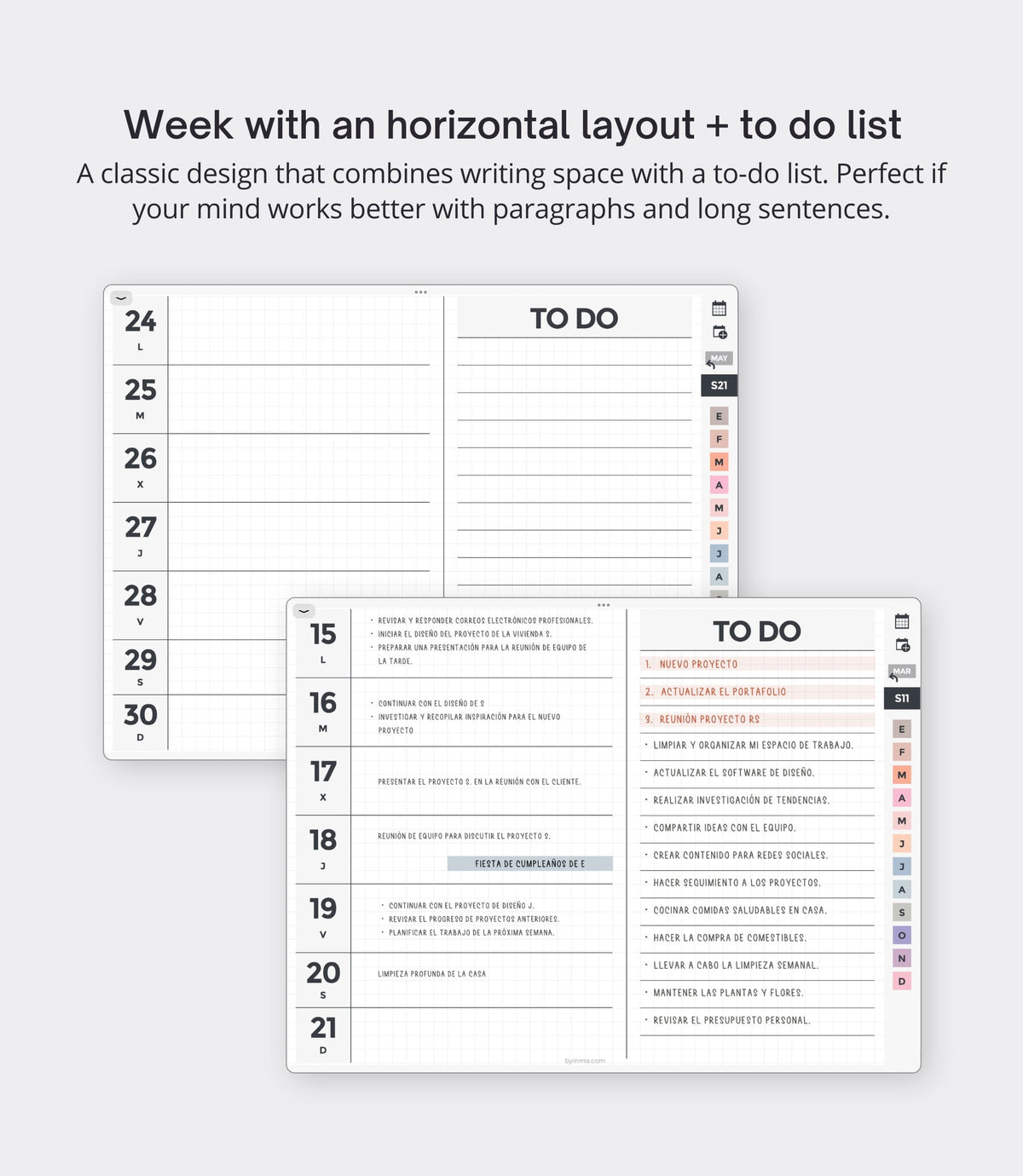 Basic digital planner 2027