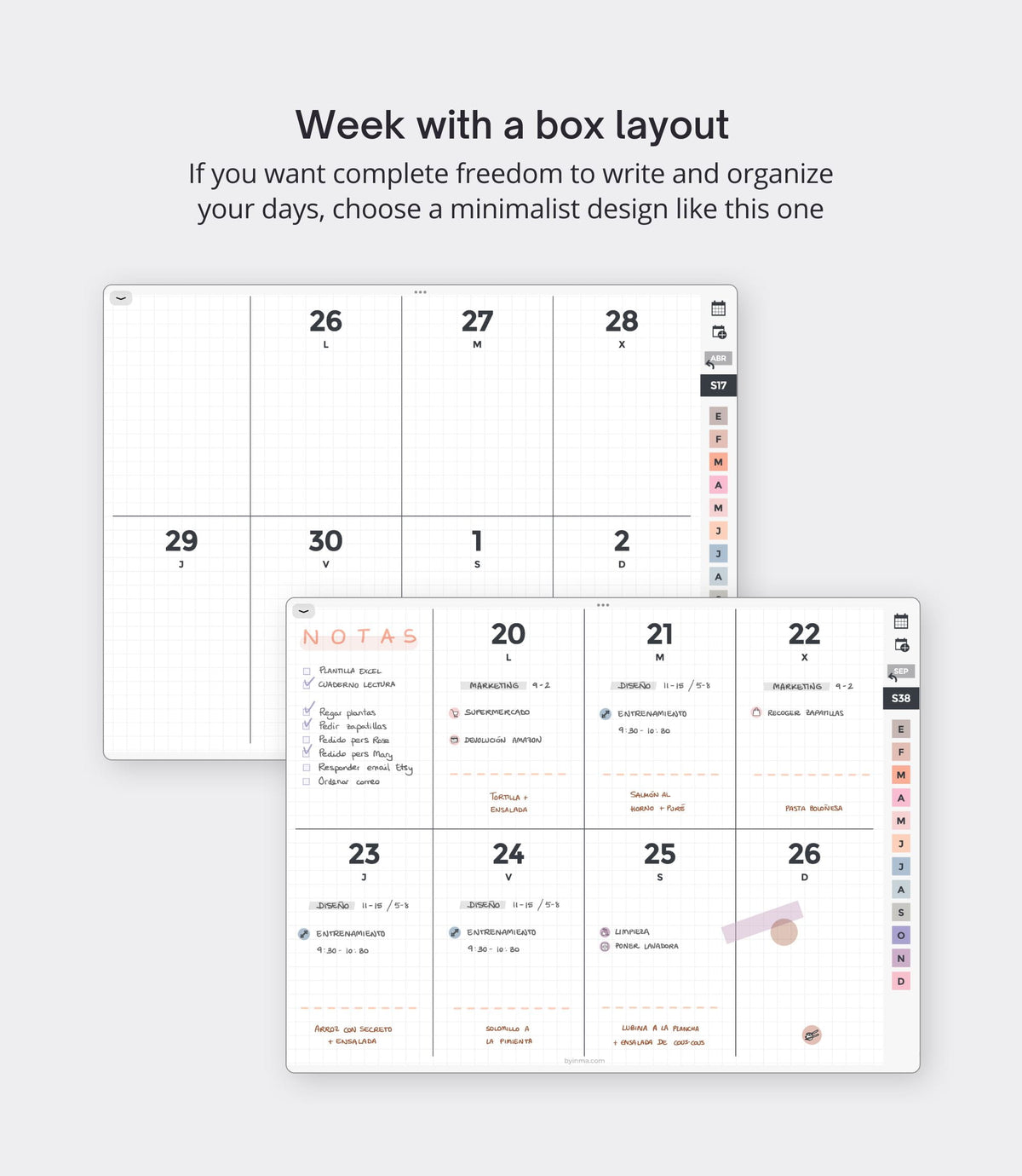 Basic digital planner 2027