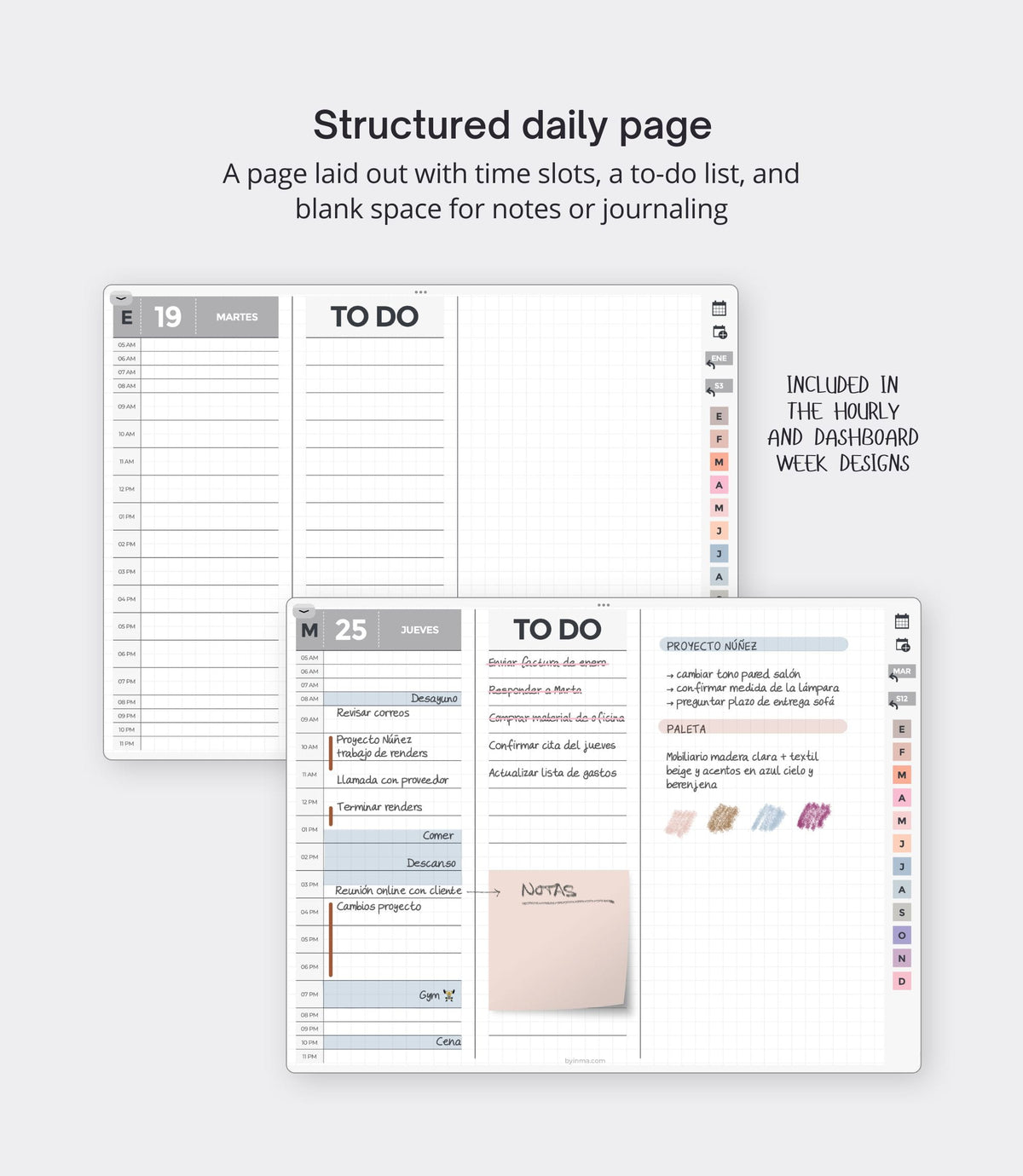 Basic digital planner 2027