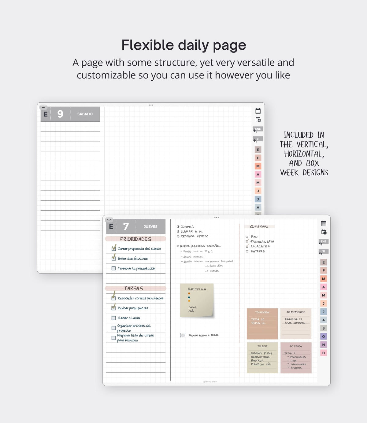 Basic digital planner 2027