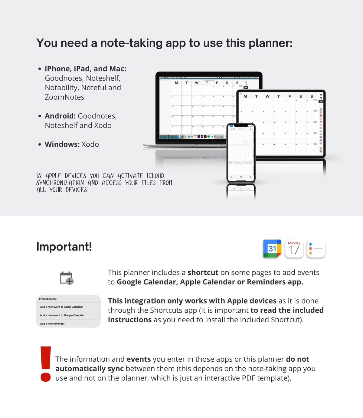 Basic digital planner 2027