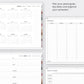 2027 digital planner - Landscape version