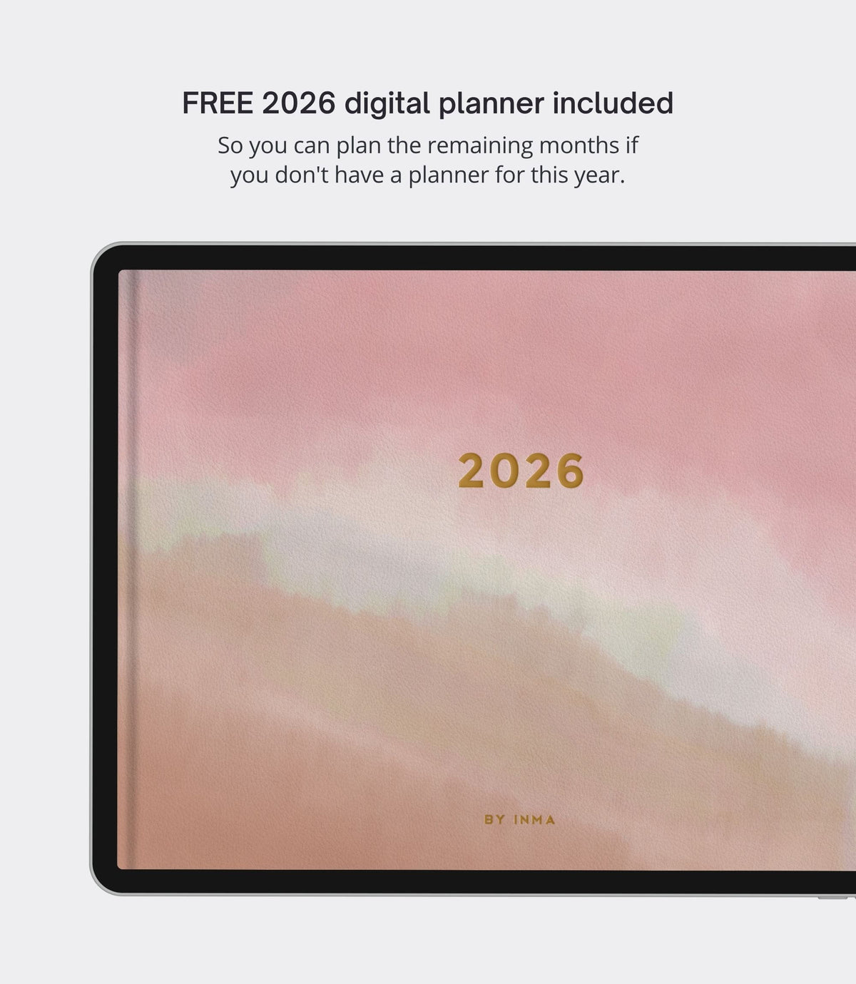 2027 digital planner - Landscape version