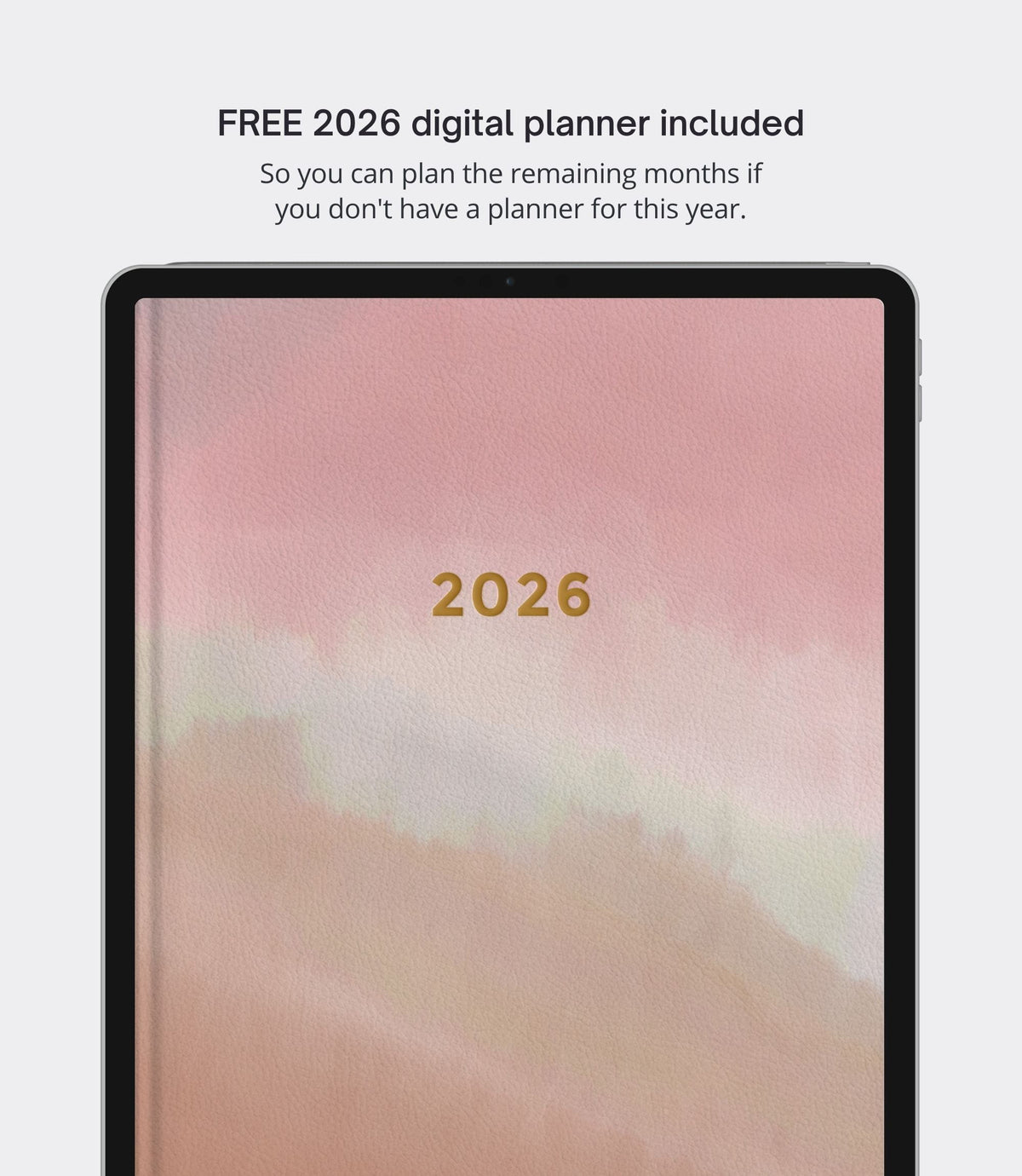 2027 digital planner - Portrait version