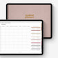 Undated digital student planner