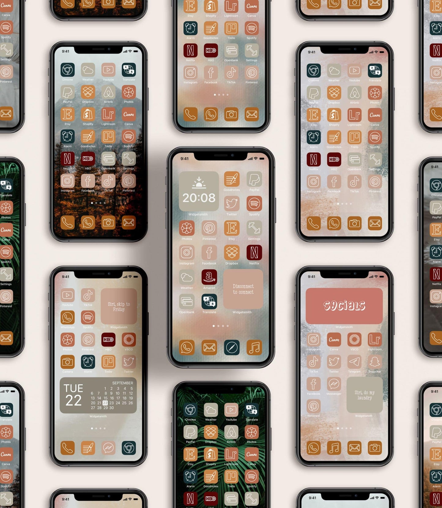 Pack de iconos para apps de iPad y iPhone - Set 2